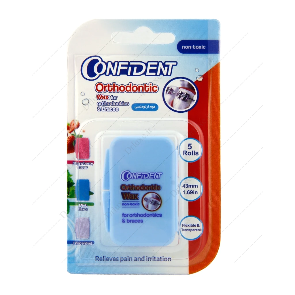 موم ارتودنسی کد 4.01 کانفیدنت طعم نعنا